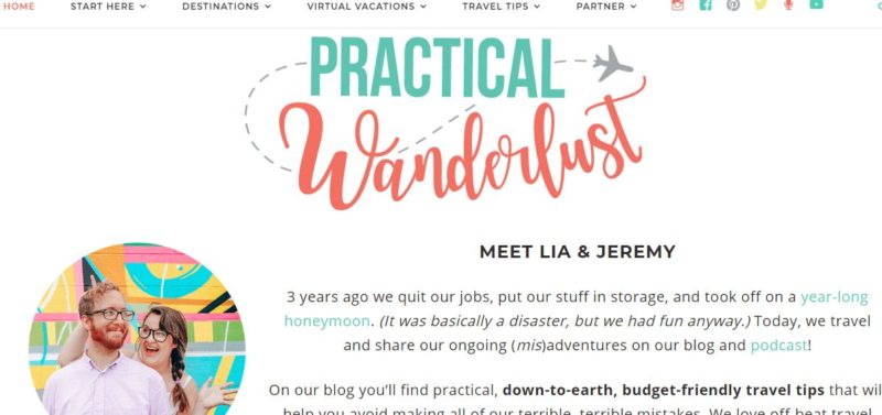 Practical Wander Lust