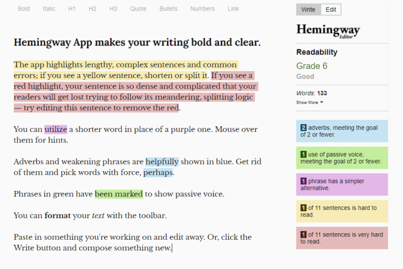 hemingway editor free download