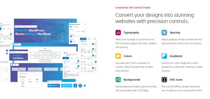 GenerateBlocks - Editing Functions