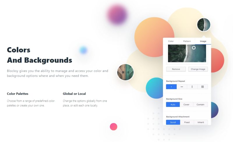 Blocksy Theme - Color and Backgrounds Options