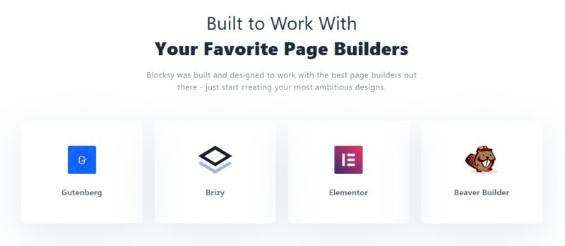 Blocksy Theme - High Page Builder Compatibility