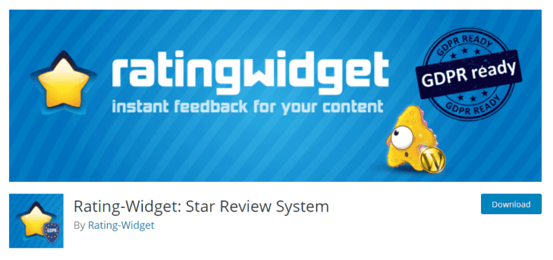 Rating Widget - Star Review System