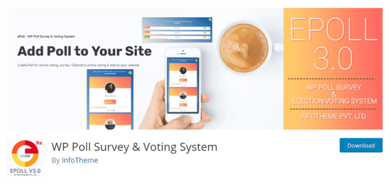 WP Poll Survey & Voting System - EPOLL