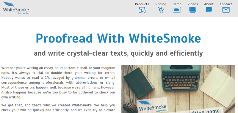 WhiteSmoke- Proofreading Tool